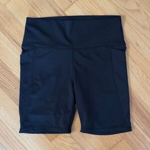 Senita Athletics Black Bike Shorts